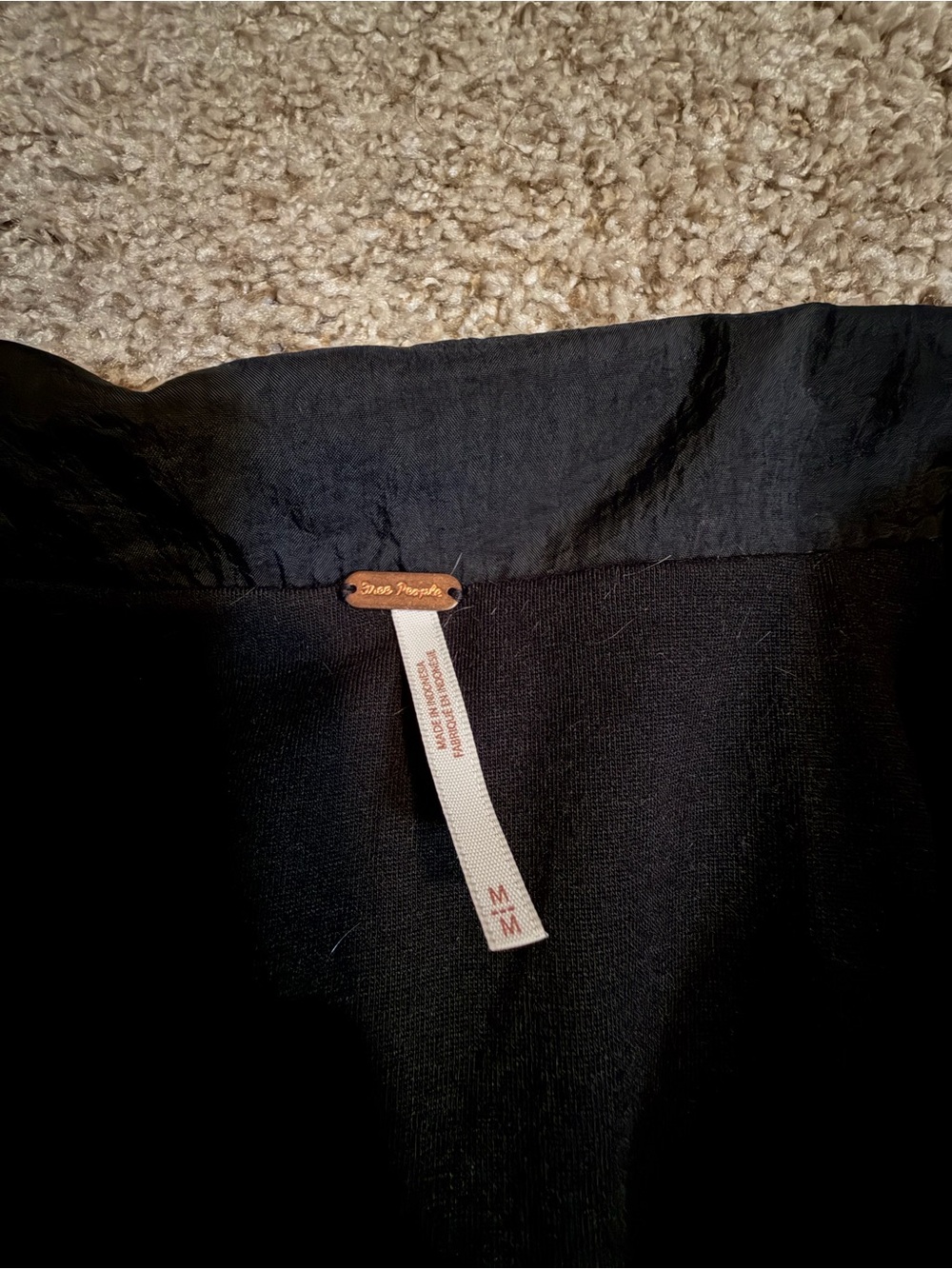 Black Lightweight Women's Zip-Front Jacket - Picture 2 of 2